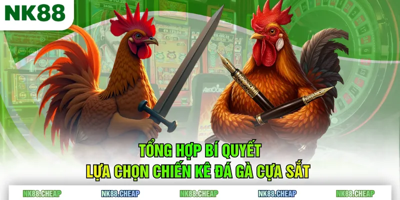 Tổng hợp bí quyết lựa chọn chiến kê đá gà cựa sắt